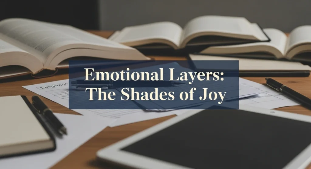 Emotional Layers: The Shades of Joy