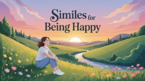 Similes for Being Happy