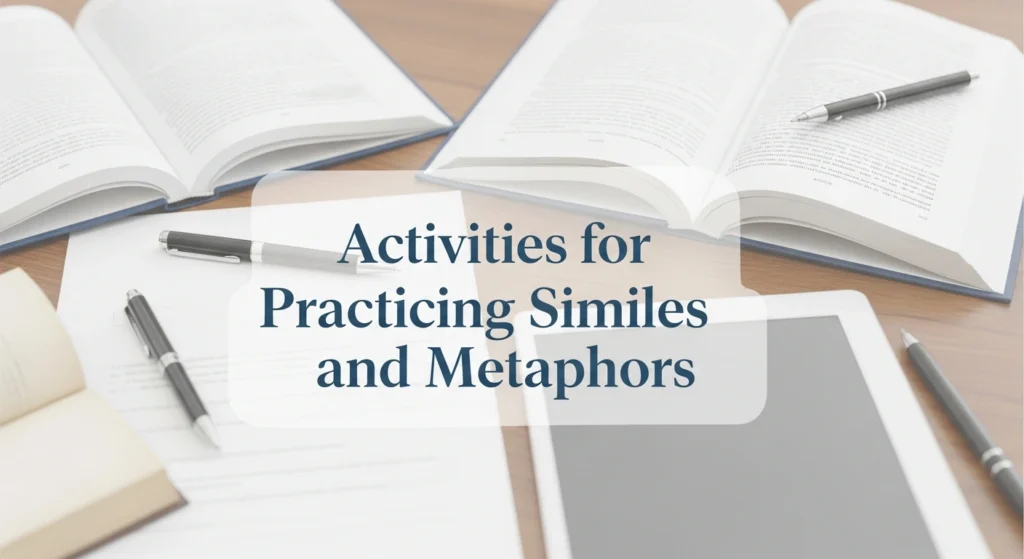 Activities for Practicing Similes and Metaphors