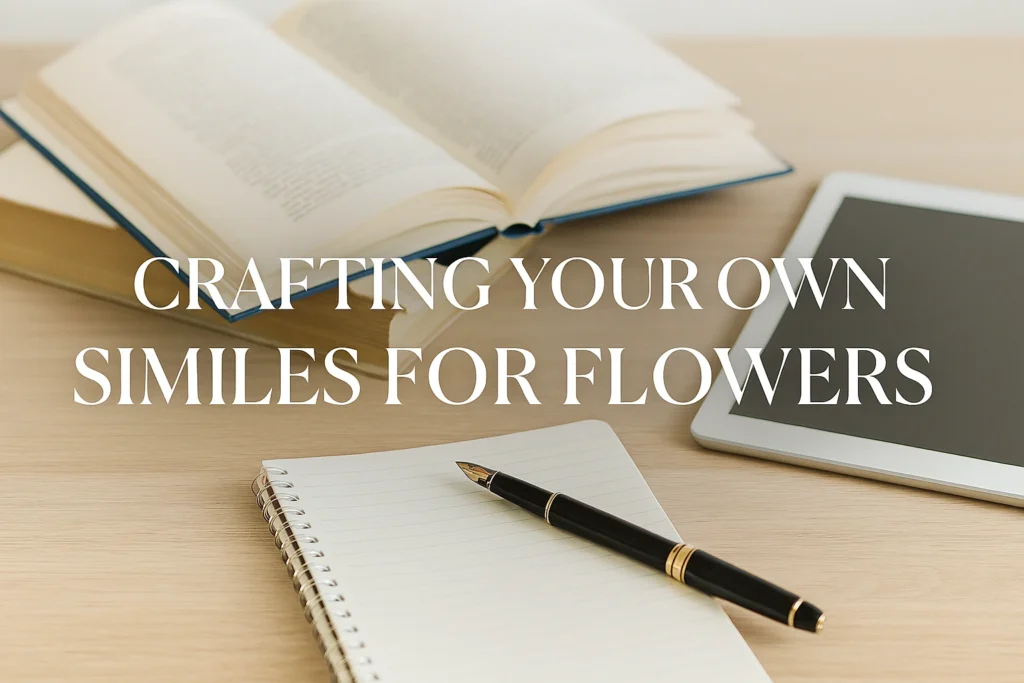 Crafting Your Own Similes for Flowers