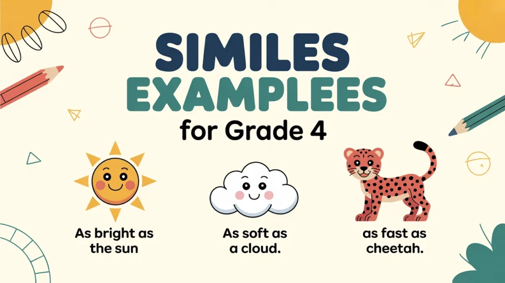 Similes Examples for Grade 4