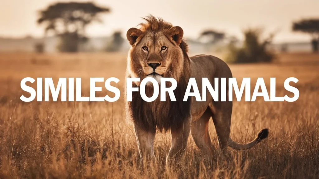 Similes for Animals
