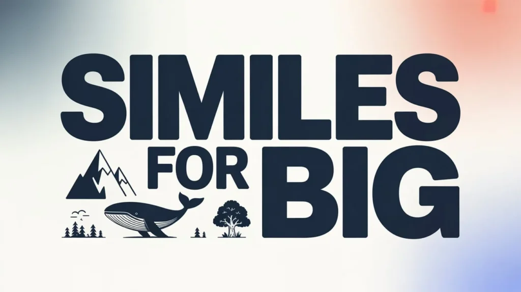 Similes for Big