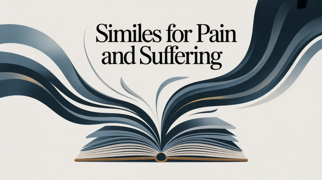Similes for Pain and Suffering