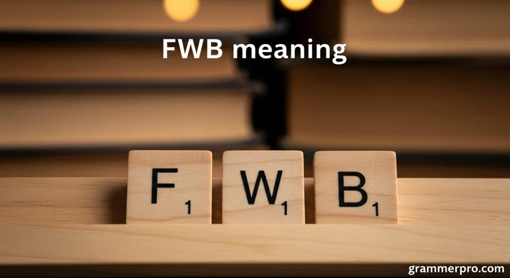 FWB meaning
