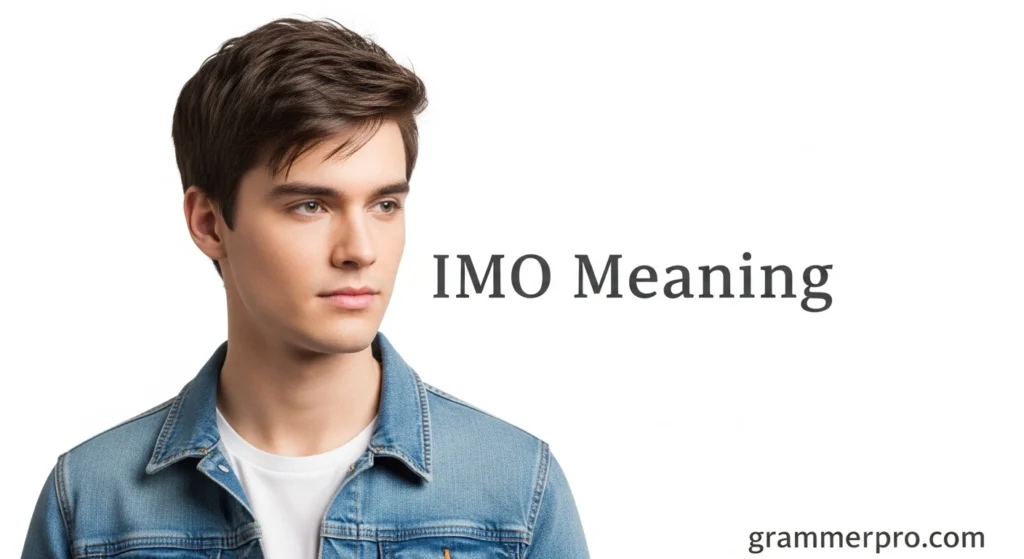 IMO Meaning