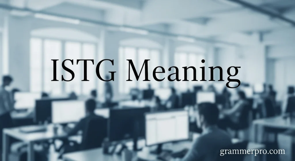 ISTG Meaning