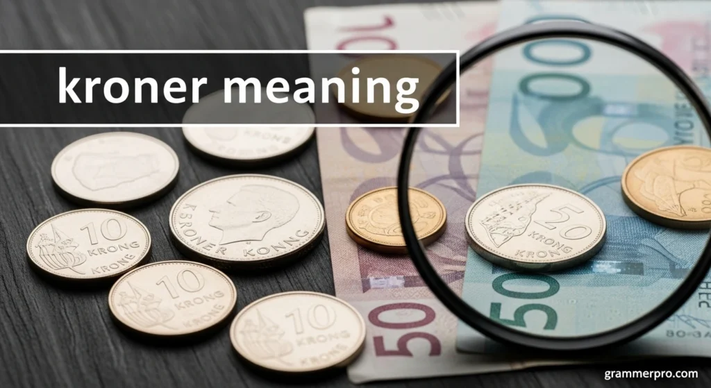 kroner meaning