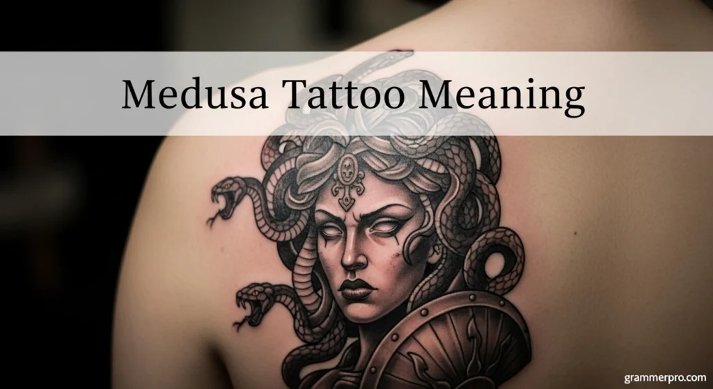 Medusa Tattoo Meaning