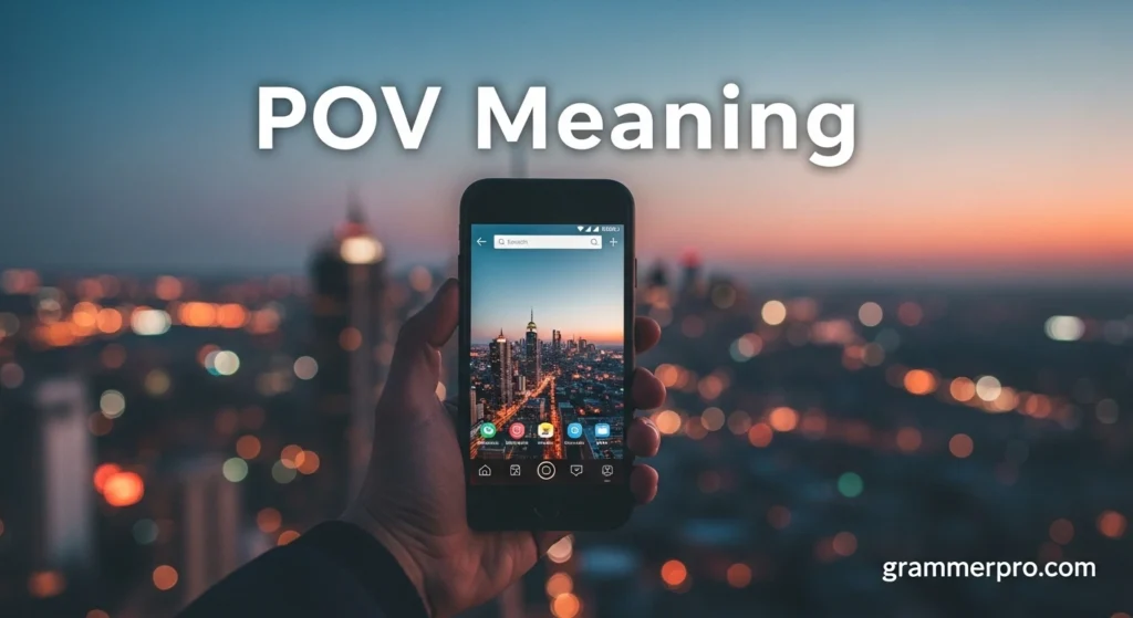 POV Meaning