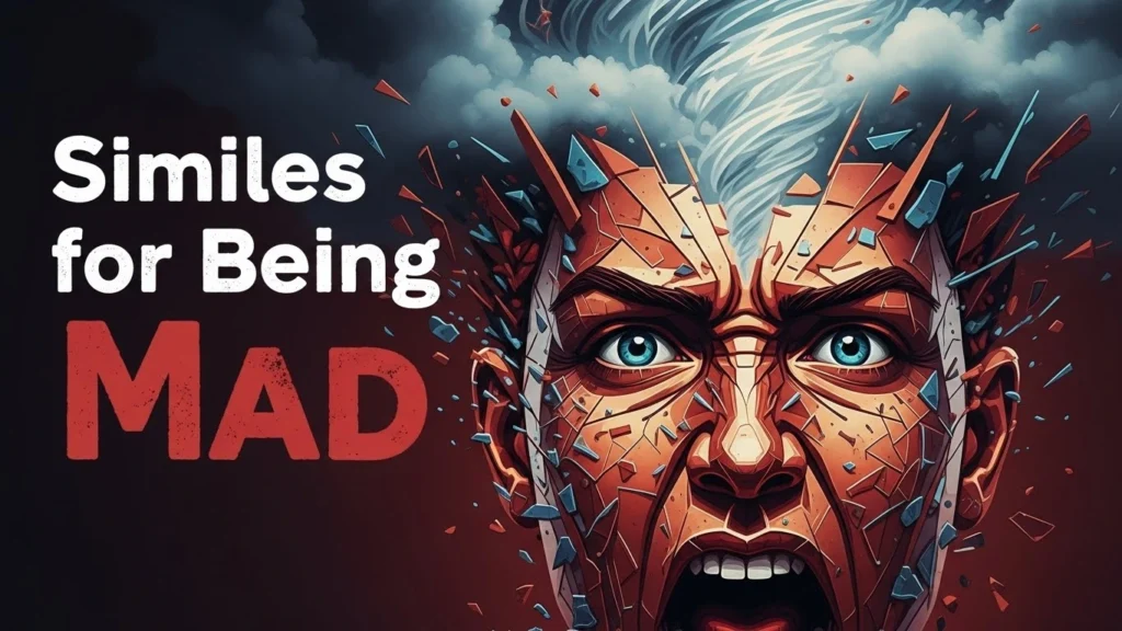 Similes for Being Mad