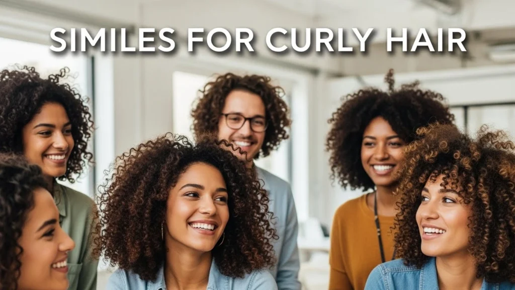 Similes for Curly Hair