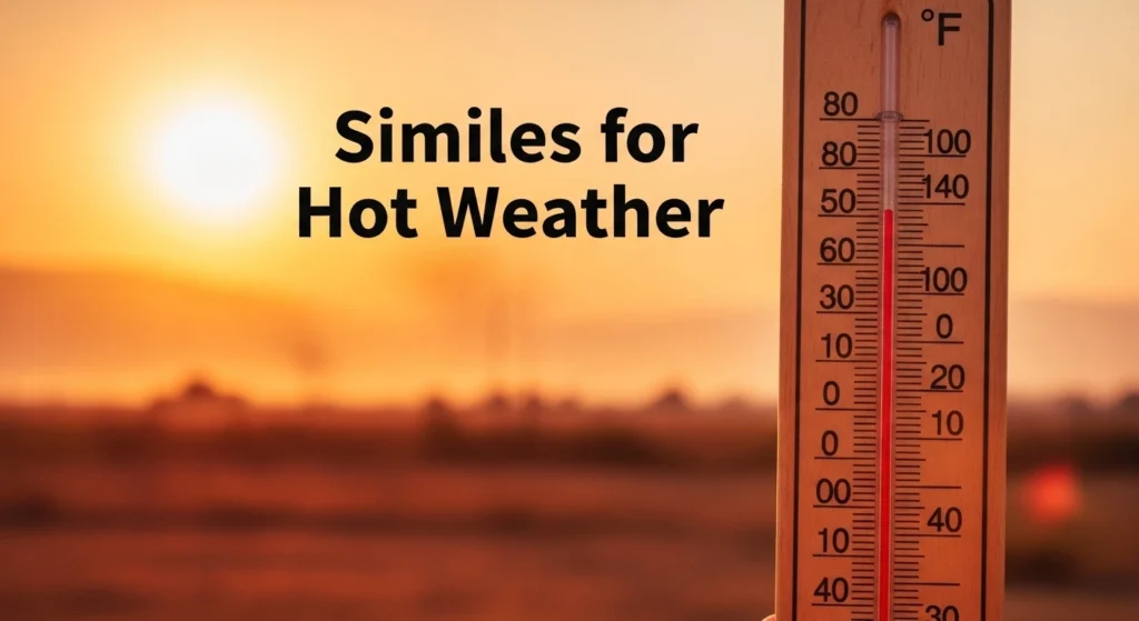Similes for Hot Weather