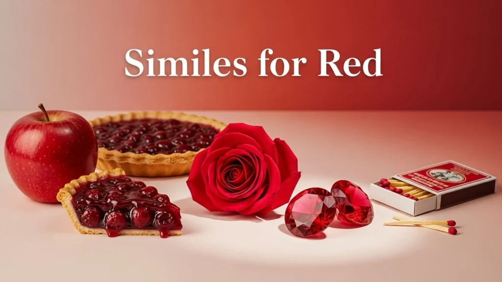 Similes for Red