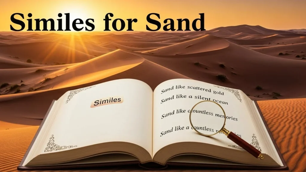 Similes for Sand