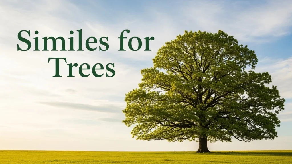 Similes for Trees
