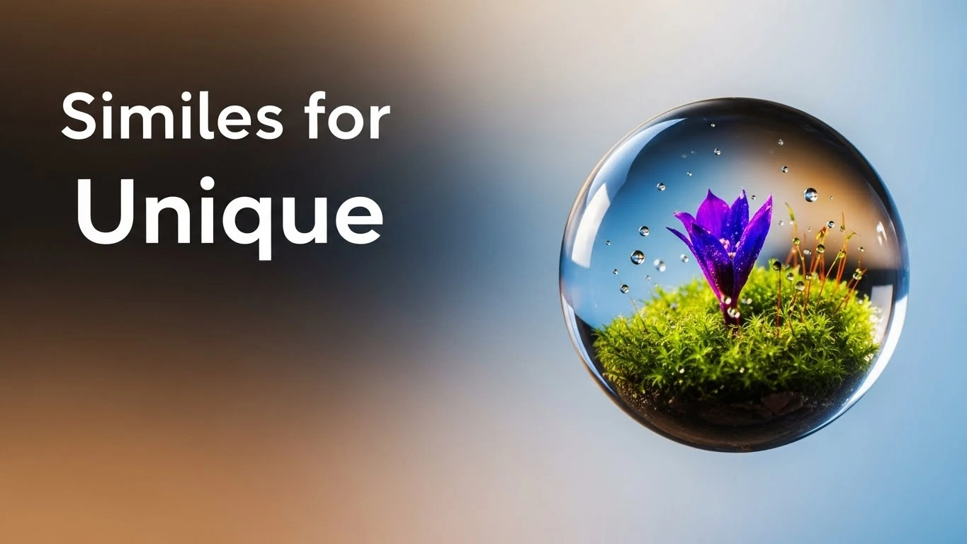 Similes for Unique - Grammer Pro