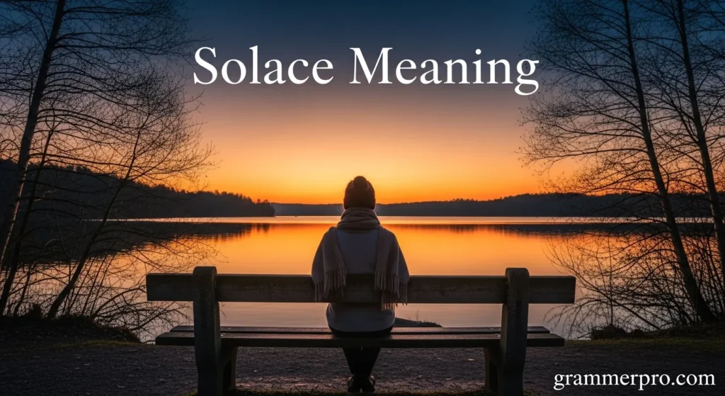 Solace Meaning