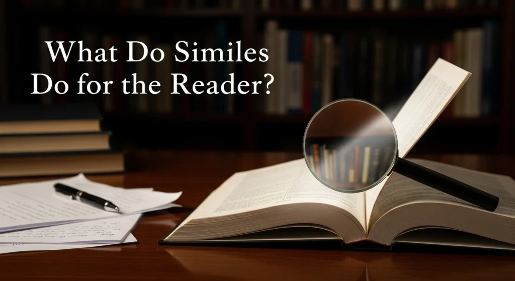 What Do Similes Do for the Reader?
