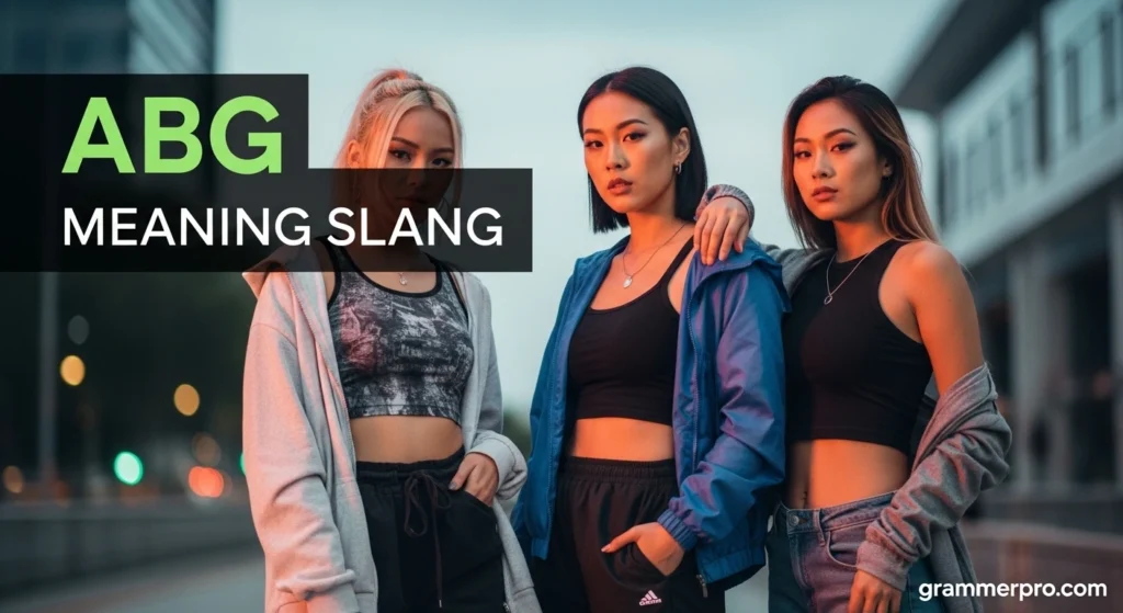ABG Meaning Slang