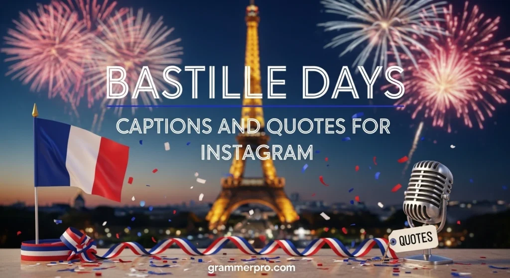 Bastille Days Captions and Quotes for Instagram