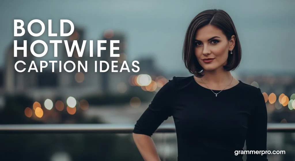 Bold Hotwife Caption Ideas