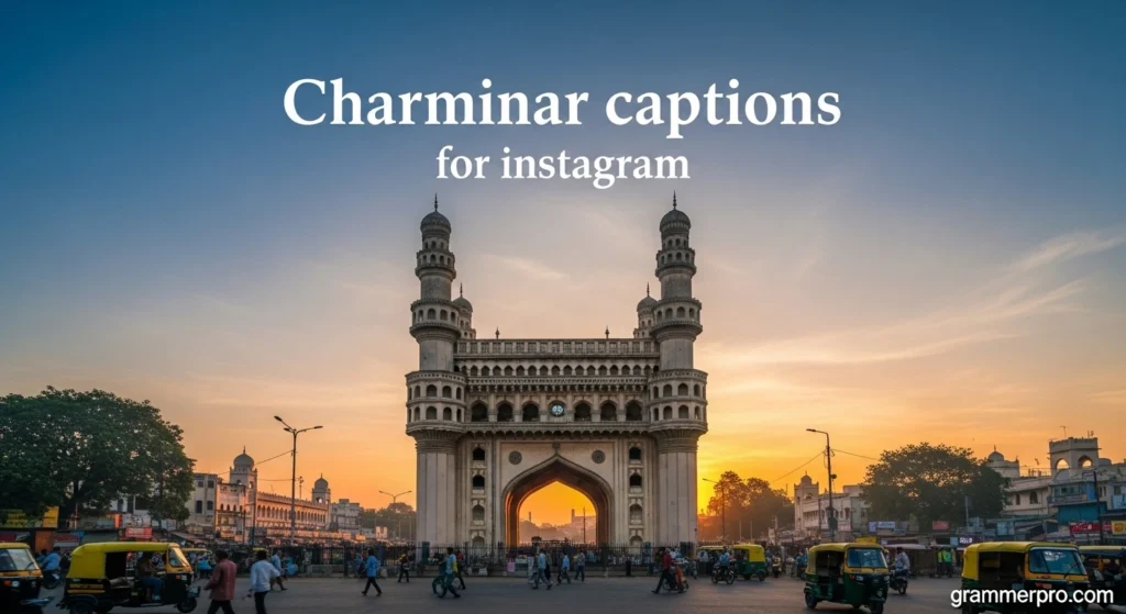 Charminar captions for instagram