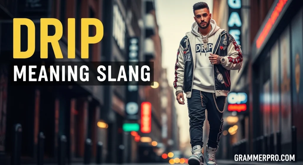 Drip Meaning Slang
