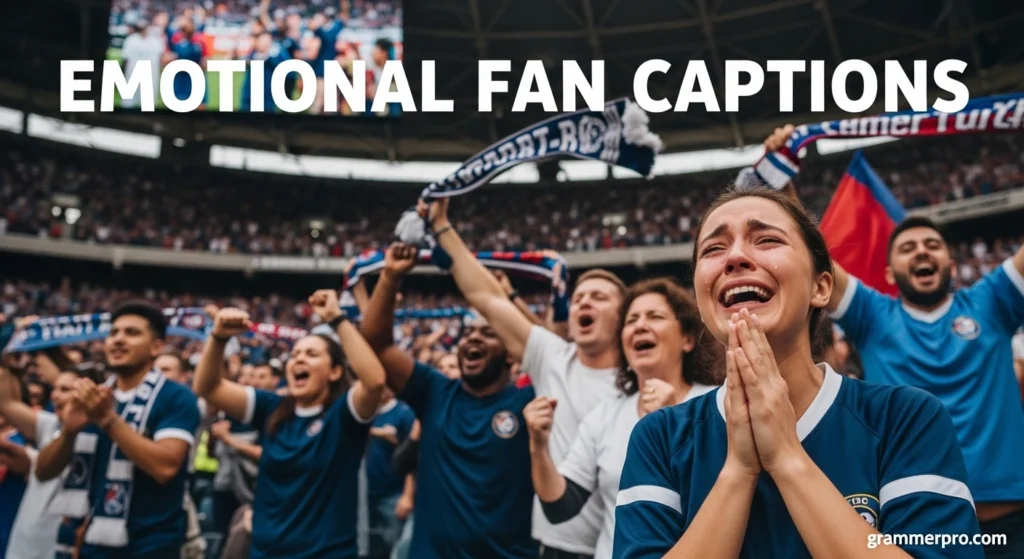 Emotional Fan Captions