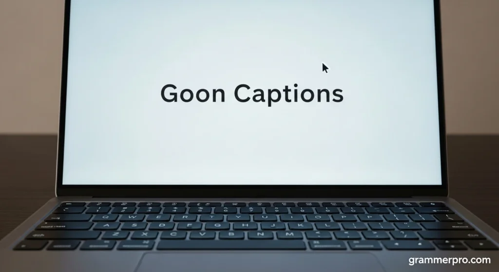 Goon Captions
