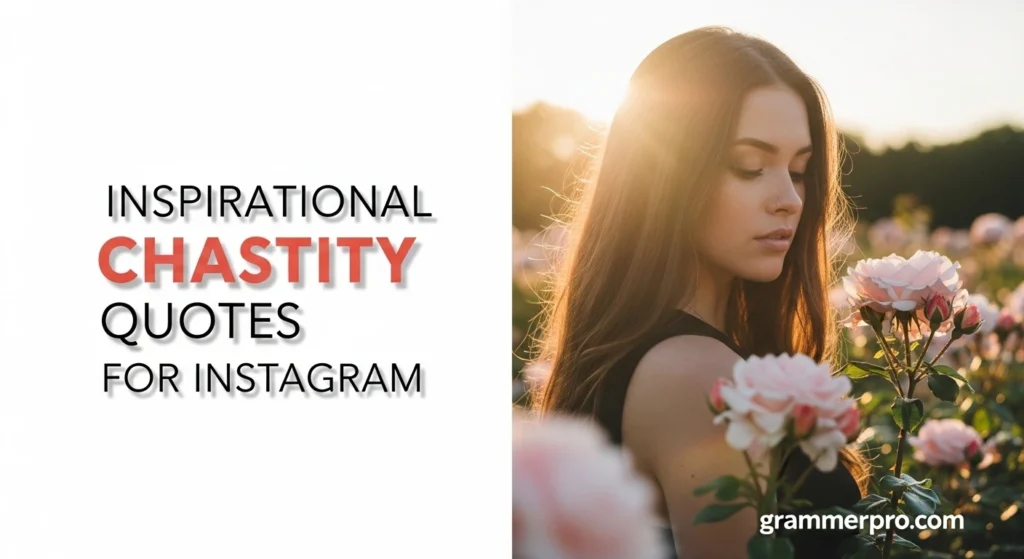 Inspirational Chastity Quotes for Instagram