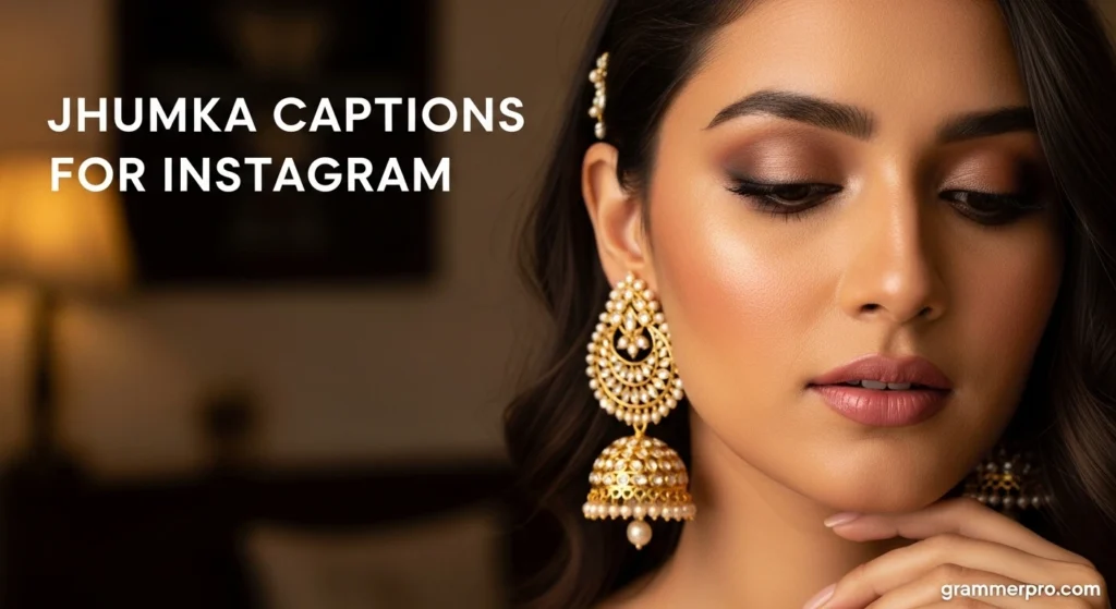 Jhumka Captions for Instagram