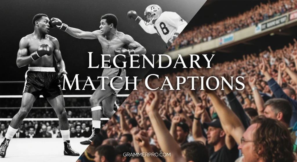 Legendary Match Captions