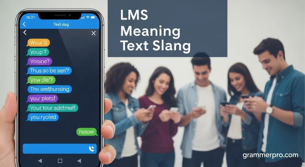 LMS Meaning Text Slang