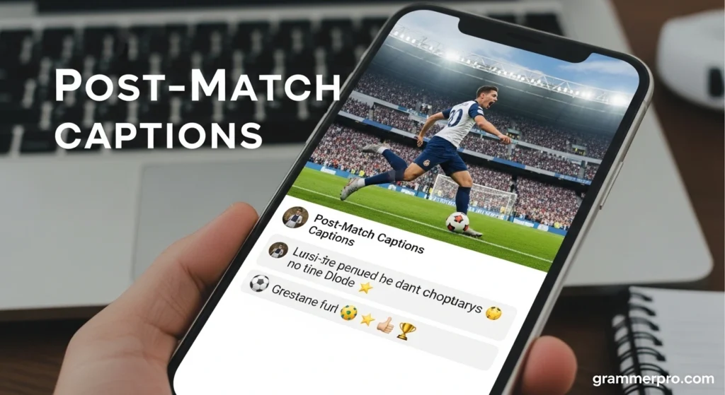 Post-Match Captions