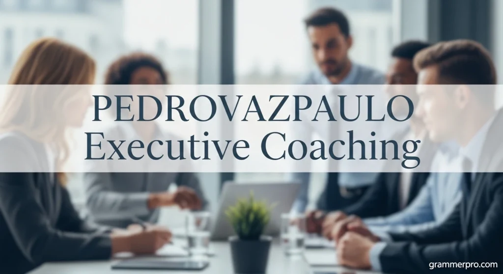 Pedrovazpaulo Executive Coaching