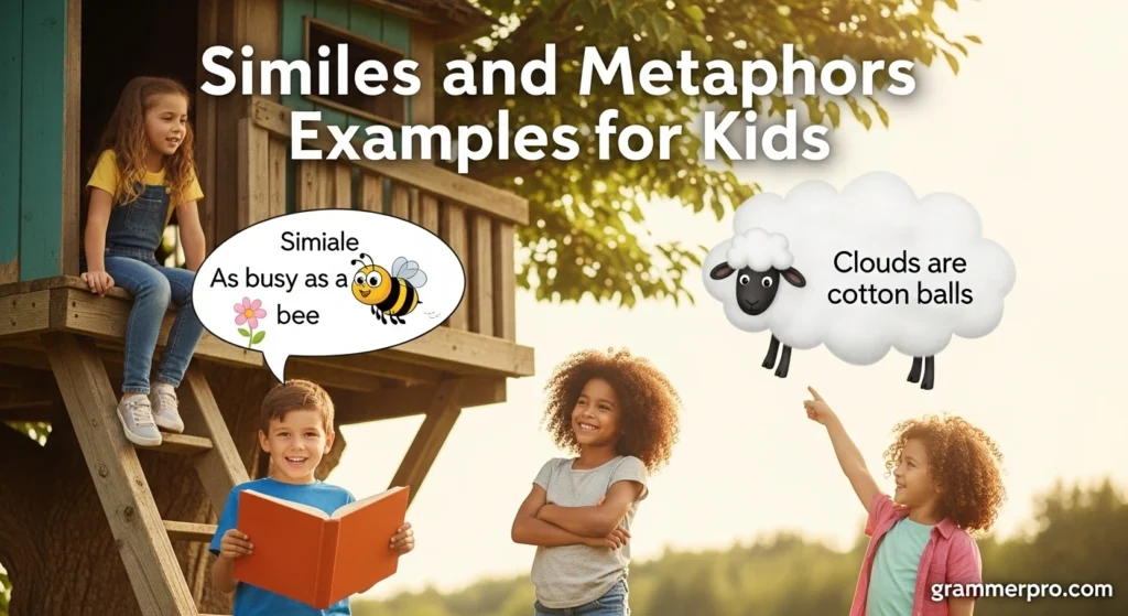 Similes and Metaphors Examples for Kids