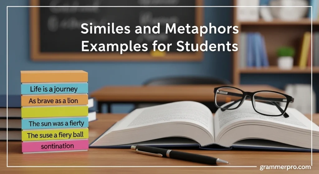 Similes and Metaphors Examples for Students