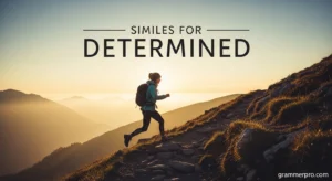 Similes for Determined