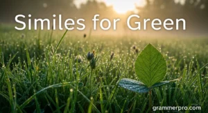 Similes for Green