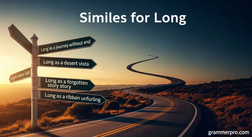 Similes for Long