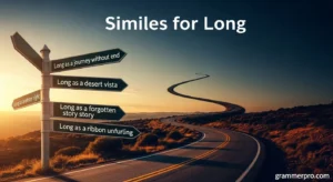 Similes for Long