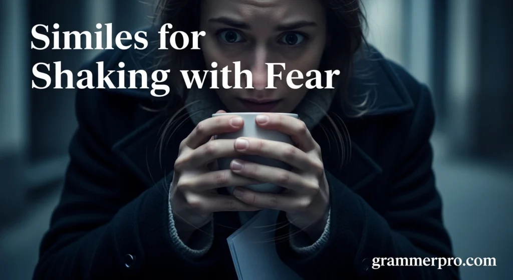 Similes for Shaking with Fear