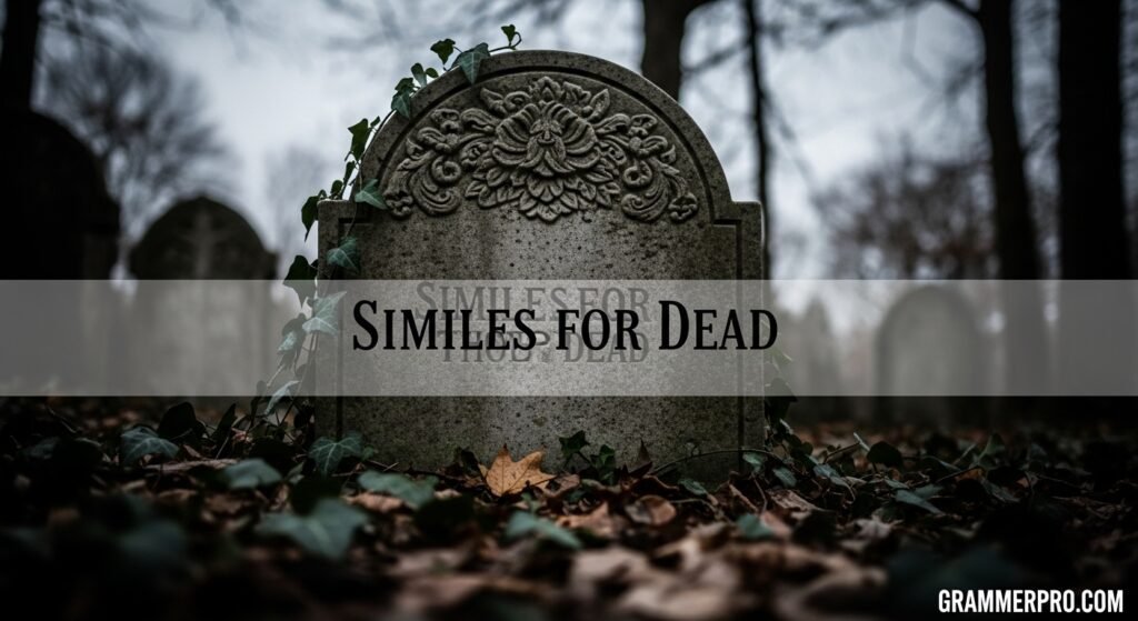 Similes for Dead