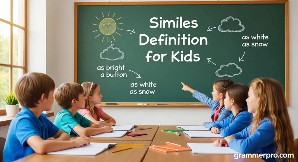Similes Definition for Kids