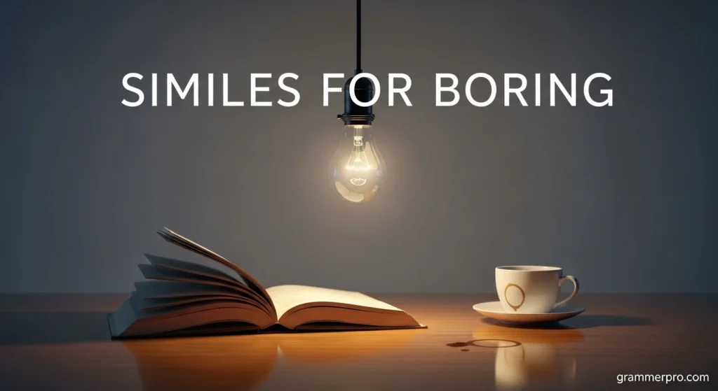 Similes for Boring