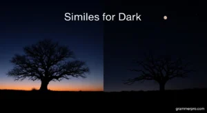 Similes for Dark