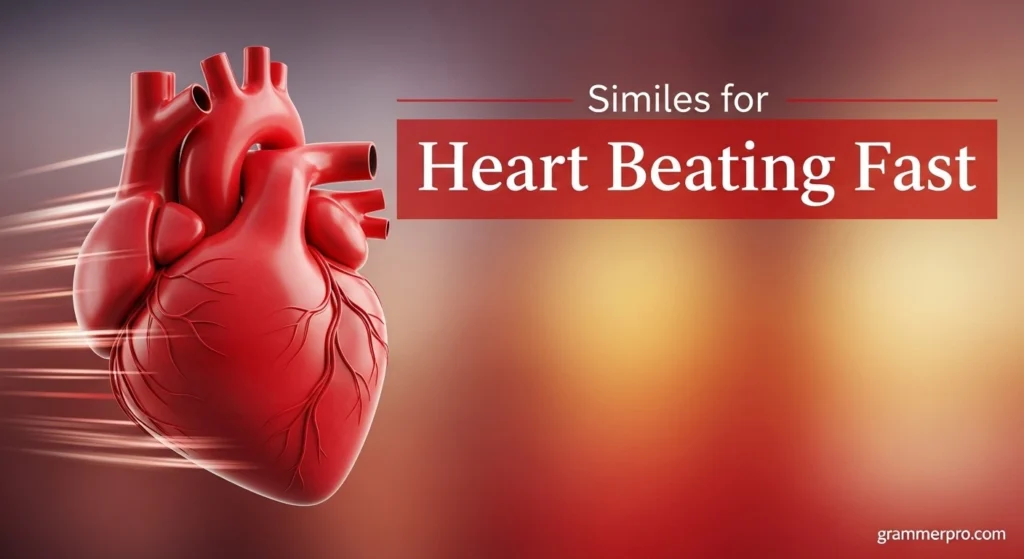 Similes for Heart Beating Fast