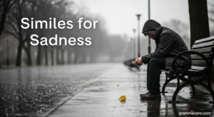 Similes for Sadness
