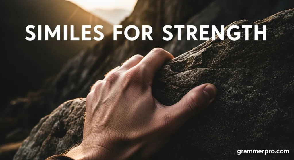 Similes for Strength